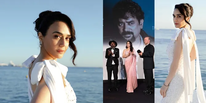 Potret Preity Zinta di Cannes 2024, Cantik Kebangetan Kayak Boneka