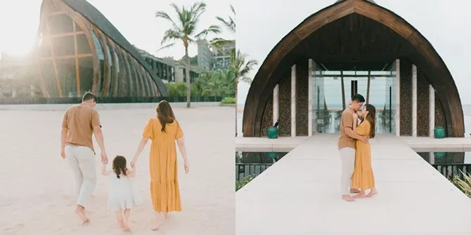 Potret Samuel Zylgwyn - Franda Liburan di Bali, Tetap Romantis dan Penuh Cinta