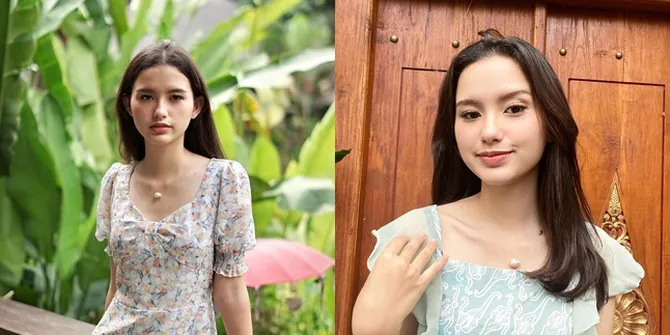 Potret Sarah Menzel di Bali yang Makin Cantik, Gaya Makeup Natural - Lagi LDR Sama Azriel Hermansyah