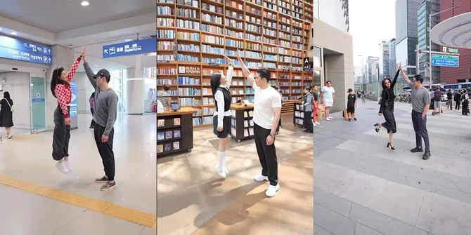 Potret Sarwendah dan Giorgio Antonio di Korea, Panggil Oppa Tanda Kapal SarGio Berlayar?