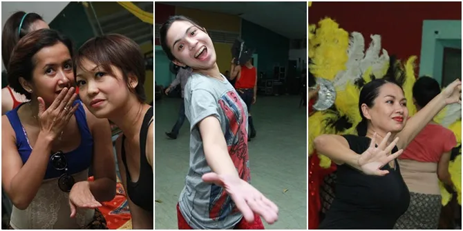 Potret Sederet Artis Latihan Untuk Pagelaran Sri Mimpi Indonesia