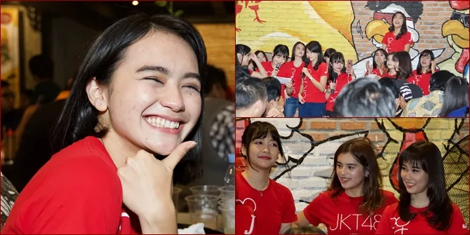Potret Senyum dan Tawa Lepas JKT48 di Acara Buka Bersama