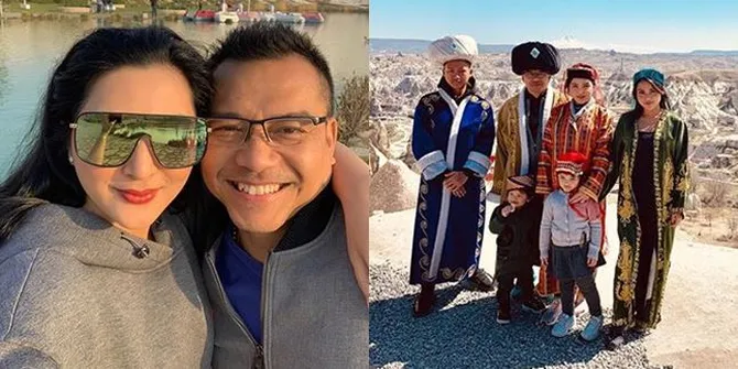 Potret Seru Keluarga Anang Hermansyah Liburan ke Cappadocia Turki