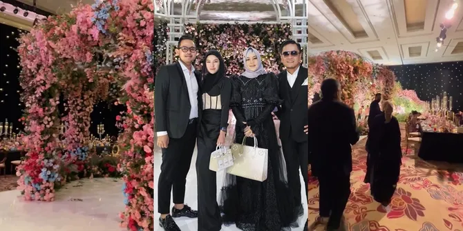 Potret Suasana Pesta Pernikahan Deddy Corbuizer & Sabrina Chairunnisa, Mewah Bertabur Bunga - Undangan Terbatas