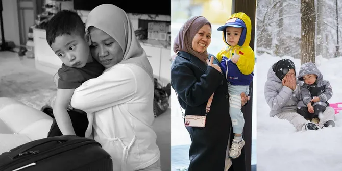 Potret Sus Rini Pamitan Pulang, Sedih Tinggalkan Rayyanza Demi Rawat Ibu di Kampung
