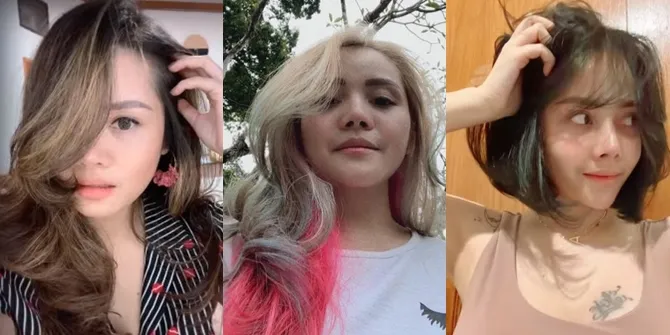 Potret Transformasi Gaya Rambut Mawar AFI, Dari Blonde Rainbow Sampai Kini Pangkas Pendek Buang Sial
