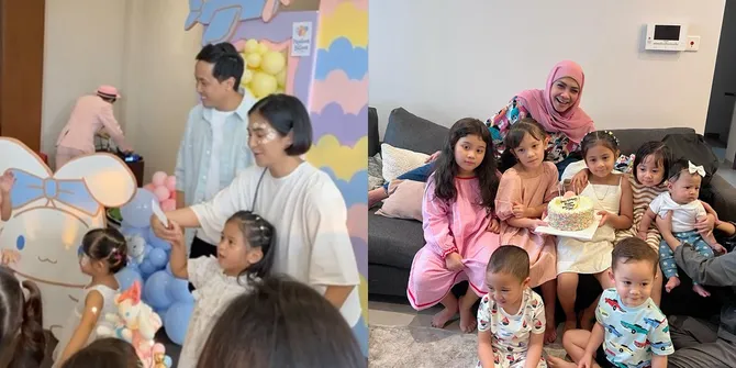Potret Ulang Tahun Ansara Keponakan Nagita Slavina, Kehadiran Baby Lily Jadi Sorotan