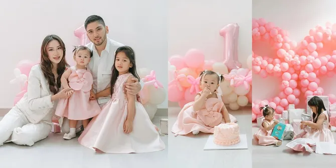 Potret Ulang Tahun Pertama Anak Kedua Aditya Trihatmanto - Kezia, Cucu Bambang Trihatmodjo