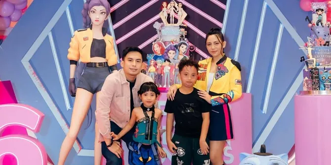 Potret Ultah Chava Putri Rachel Vennya, Meriah dengan Dekorasi Ala KPop Demon Hunters