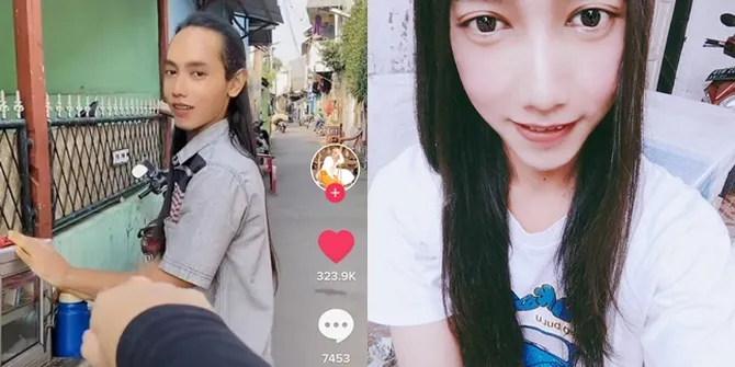 Potret Viral Mas-Mas Jualan Jamu Gondrong, Netizen Puji Cantik - Disebut Mirip Wang Yibo