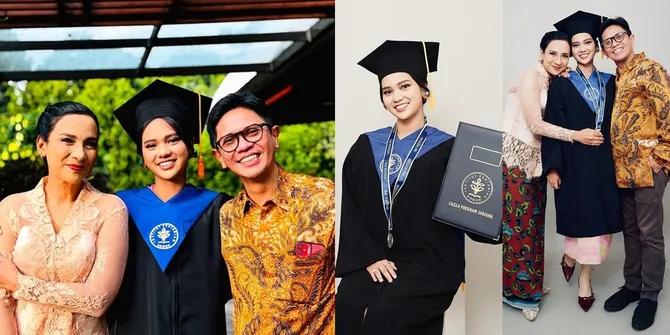 Potret Wisuda Charlotte Ramadhan Anak Shahnaz Haque, Resmi Jadi Sarjana Kedokteran Hewan