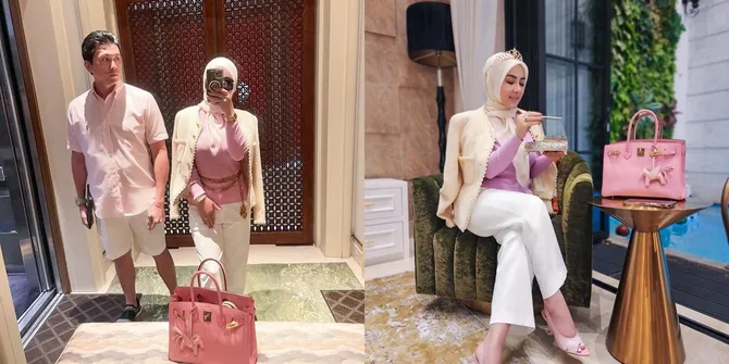 Punya Tas Harga Setengah Miliar, Potret Syahrini Yang Kini Dijuluki Ratu Hermes Indonesia - Ekspresi Wajah Reino Barack Ramai Disorot