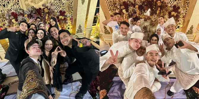 Putri Isnari - Fildan Rahayu, Potret Para Pedangdut Beken di Pernikahan Aulia DA & Cahu