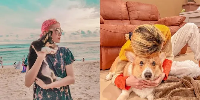 Ramai Dicibir - Ditanya Soal Agama, Potret Dara The Virgin dan Dua Anjing Kesayangannya - Dianggap Seperti Anak Sendiri