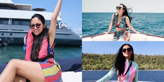 Ramai Disorot, 8 Potret Penampilan Rachel Vennya yang Dinilai Terlalu Terbuka Saat Liburan - Hot Pakai Swimsuit