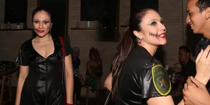 Rayakan Halloween, Wulan Guritno Pilih Jadi Hantu Polwan