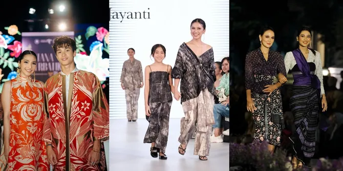 Rayakan Hari Batik, Ini Potret Para Selebriti Berbatik dengan Stylish - Anak Maudy Koesnaedi Bikin Salfok