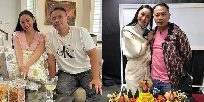 Rumah Tangganya Dikabarkan Sedang Tak Akur, Ini 8 Potret Mesra Kalina Ocktaranny dan Vicky Prasetyo