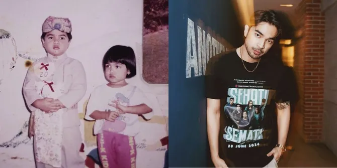 Saat Kecil Gemoy dan Menggemaskan, Potret Transformasi Bizael Tanasale yang Kini Brewokan dan Manly