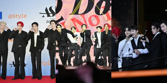 Sabet 3 Piala, 8 Potret ENHYPEN di Asia Star Entertainer Awards 2025 - Gantengnya Bikin Susah Kedip