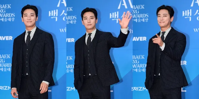 Sabet Best Actor, 7 Potret Joo Ji Hoon di Red Carpet Baeksang Arts Awards 2025 - Pancarkan Pesona Ahjussi Rasa Oppa