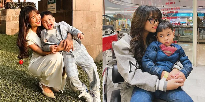 Sang Keponakan Sudah Masuk TK, Potret Fuji yang Gak Rela Gala Sky Cepat Tumbuh Besar  