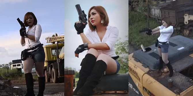 Sangarnya Chacha Trio Macan di Video Klip 'On My Way' ala PUBG