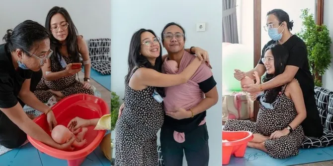 Sebentar Lagi Melahirkan, Potret Dea Ananda Ikut Kelas Menyusui dan Merawat Bayi Bareng Suami - Kompak Banget Siap Jadi Orangtua