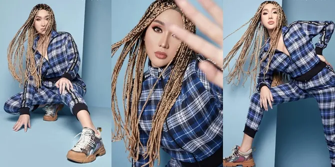 Sederet Foto Lucinta Luna Dalam Pemotretan Terbaru, Swag Tanpa Buka-Bukaan - Bikin Pangling Sampai Dikira Inul Daratista