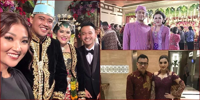 Sederet Pasangan Artis di Nikahan Kahiyang, Ada Anang - Ashanty!
