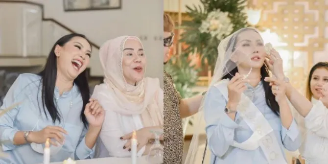 Sederet Potret Bridal Shower Kalina Octaranny, Kali Ini Super Mewah!