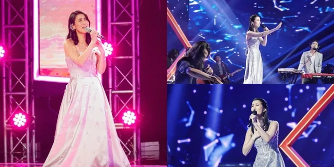 Sederet Potret Christie di Atas Panggung, Suara Merdu dan Penampilan Cantik Sukses Bikin Netizen Terpukau