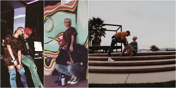 Sederet Potret Kebersamaan Agnez Mo dan Chris Brown, Makin Akrab!