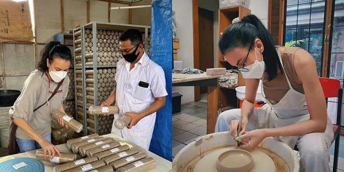 Sederet Potret Studio Tembikar Milik Sophia Latjuba dan Eva Celia