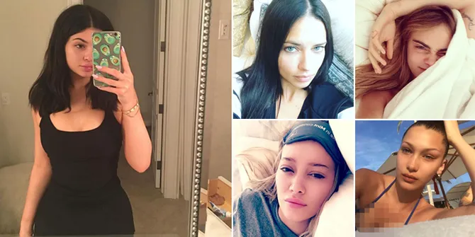 Selfie No Makeup, Pesona Kecantikan Artis Ini Nggak Bisa Bohong!