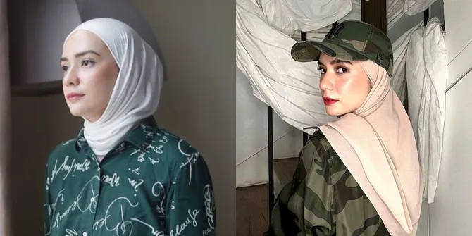 Sempat Diisukan Sudah Bercerai, 8 Potret Putri Anne Istri Arya Saloka yang Diduga Lepas Hijab - Hijrahnya Dipertanyakan Netizen