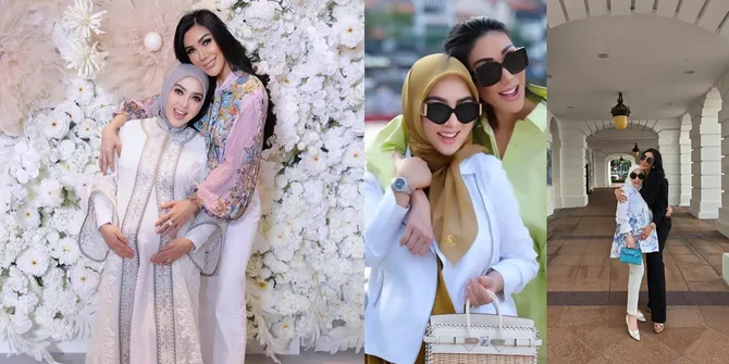 Sempat Dikabarkan Retak, Potret Syahrini dan Junita Liesar yang Masih Bersahabat Erat Hingga Kini