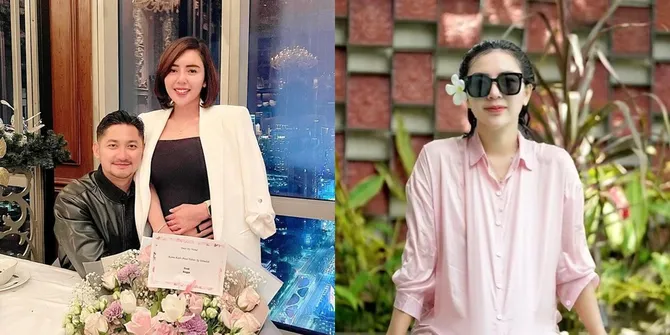 Sempat Disembunyikan, Potret Cinta Pacar Baru Angga Wijaya Mantan Suami Dewi Perssik - Pose Mesra Pegang Perut Disorot