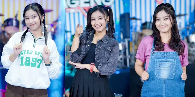 Sempat Ikut D'Academy hingga D'Koplo, 8 Potret Cantika Davinca yang Viral Karena Suara Uniknya