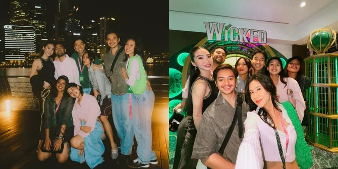 Sempat Tak Aktif di Media Sosial, Intip Keseruan Vidi Aldiano Nonton 'WICKED MUSICAL' Bersama Istri dan Para Sahabat