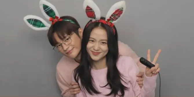 Seo In Guk dan Jisoo BLACKPINK 'BOYFRIEND ON DEMAND' Gemas Photobox Berdua