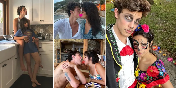 Sepakat Putus, Intip 10 Potret Mesra Shawn Mendes & Camila Cabello yang Kini Tinggal Kenangan - Bikin Penggemarnya Patah Hati