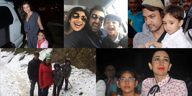 Seru Abis, Potret Kebersamaan Artis Bollywood Dengan Sang Anak