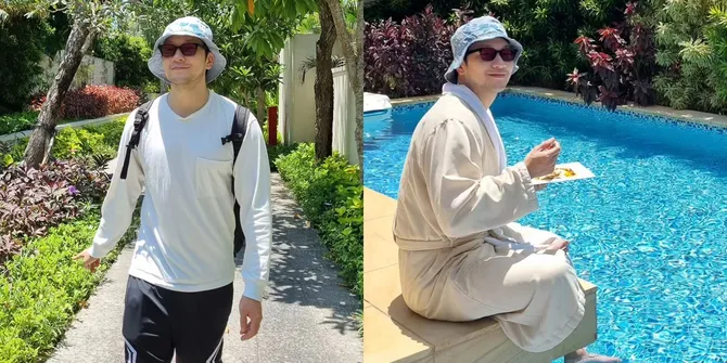 Setelah Follow IG Tyas Mirasih, Son Suk Ku Bagikan Foto-Foto Saat Santai di Villa Bali