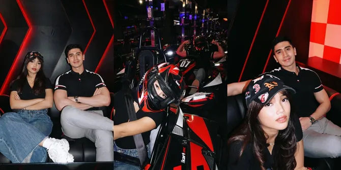 Setelah Panggil Sayang, 9 Potret Fuji dan Verrell Bramasta Pamer Gokart Date Romantis - Netizen Ikut Baper