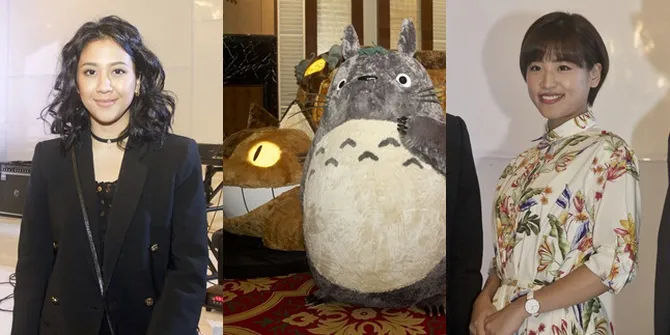 Sherina Dan Haruka Meriahkan Pembukaan Pameran Ghibli di Jakarta 