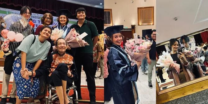 Sibuk Jadi Single Parent, Potret Joanna Alexandra Sukses Selesaikan Kuliah dan Wisuda Sarjana