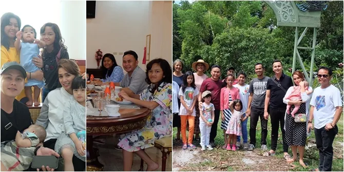 Silaturahmi, Ussy Sulistiawaty Bertemu Mantan Suami di Kalimantan