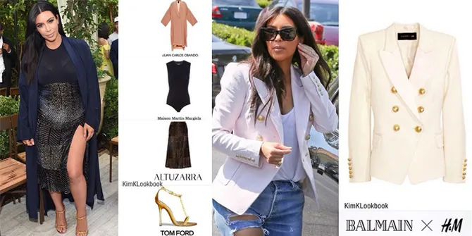 Sosialita Sejati, Inilah Detail Fashion Mewah Kim Kardashian