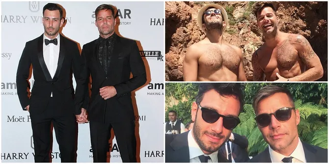 Sudah Dilamar, Inilah Foto-Foto Ricky Martin & Tunangan Prianya